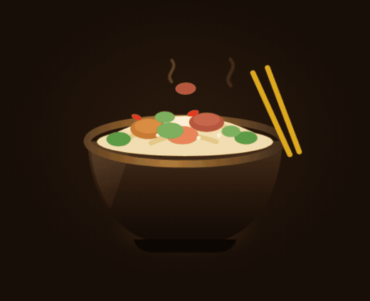 A Nano Duzi bowl being filled and served